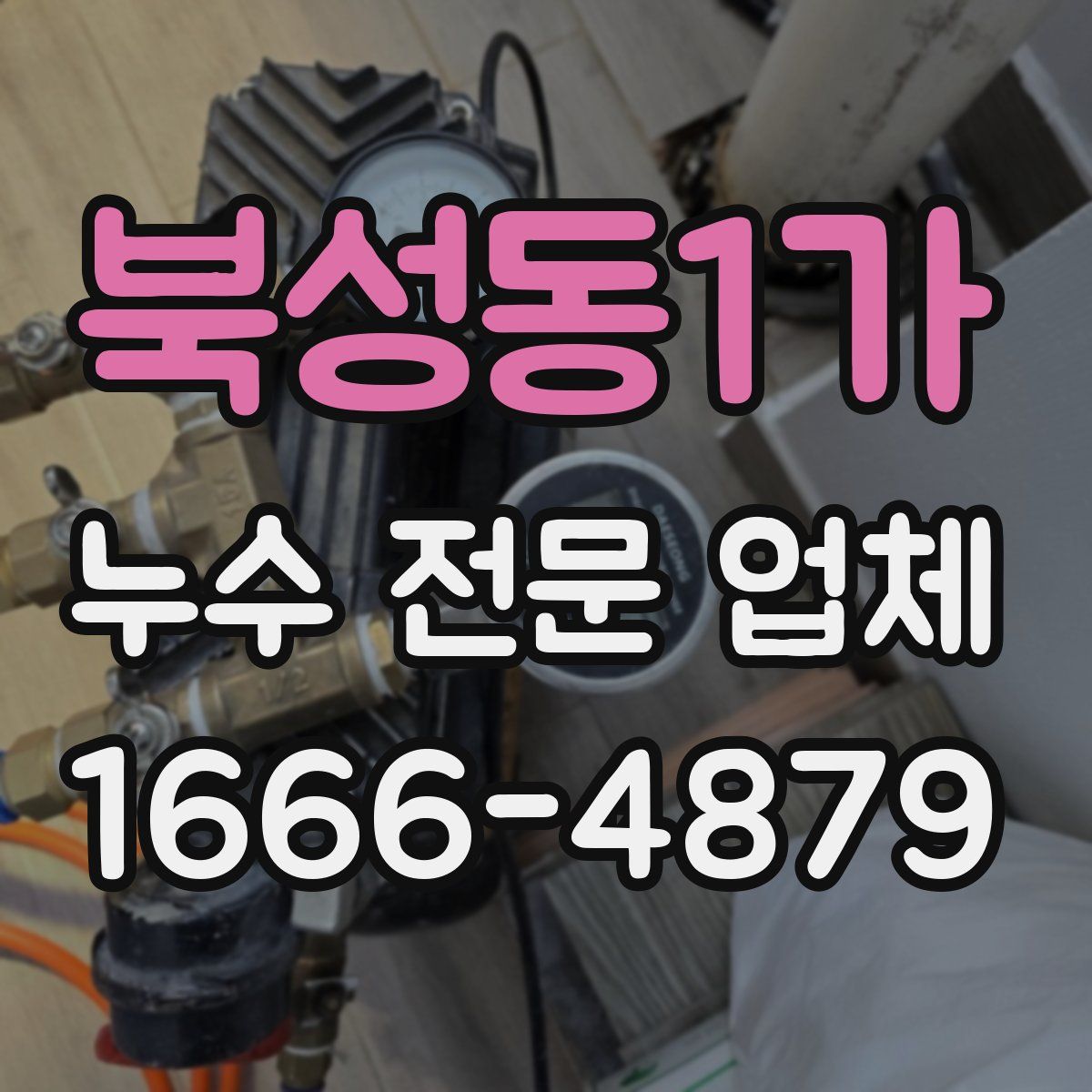 북성동1가 누수 전문 업체