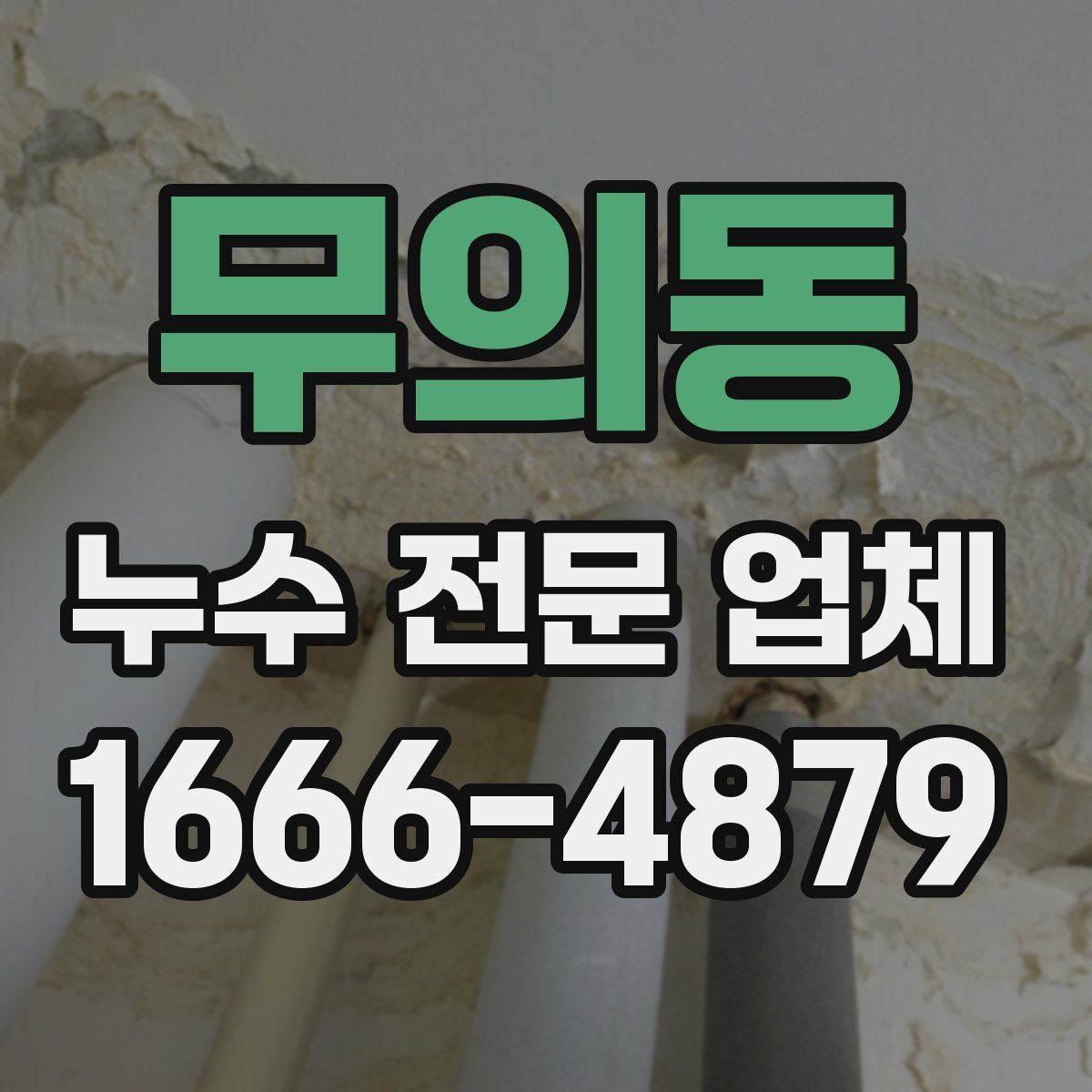 무의동 누수 전문 업체