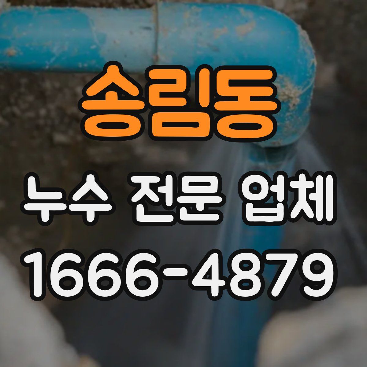 송림동 누수 전문 업체