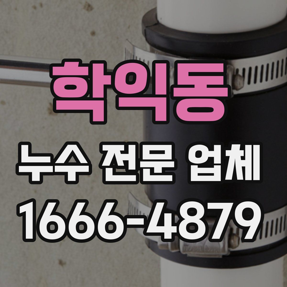 학익동 누수 전문 업체