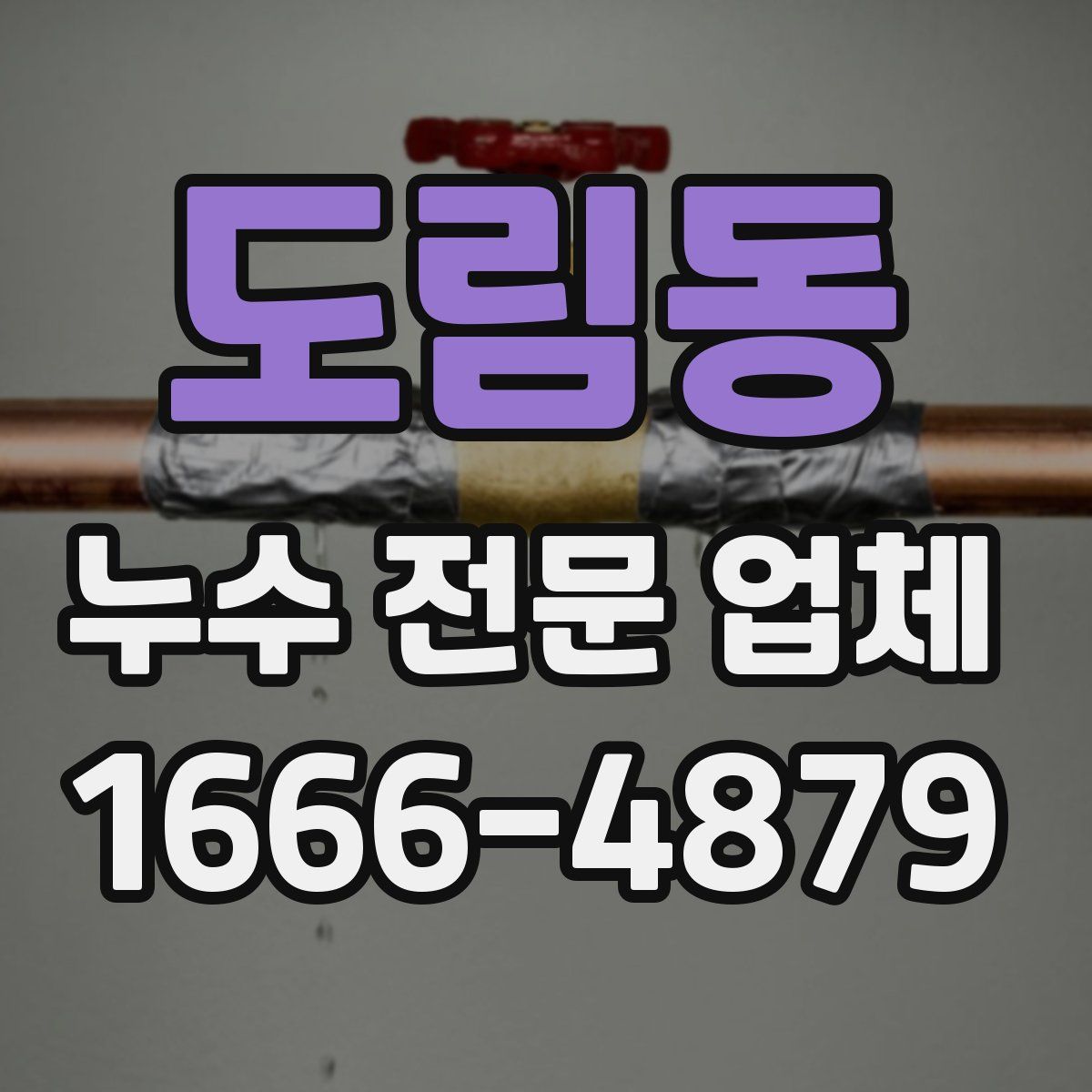 도림동 누수 전문 업체