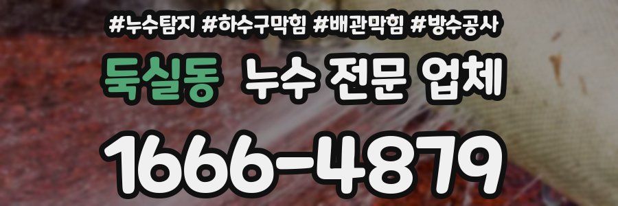 둑실동 누수 전문 업체