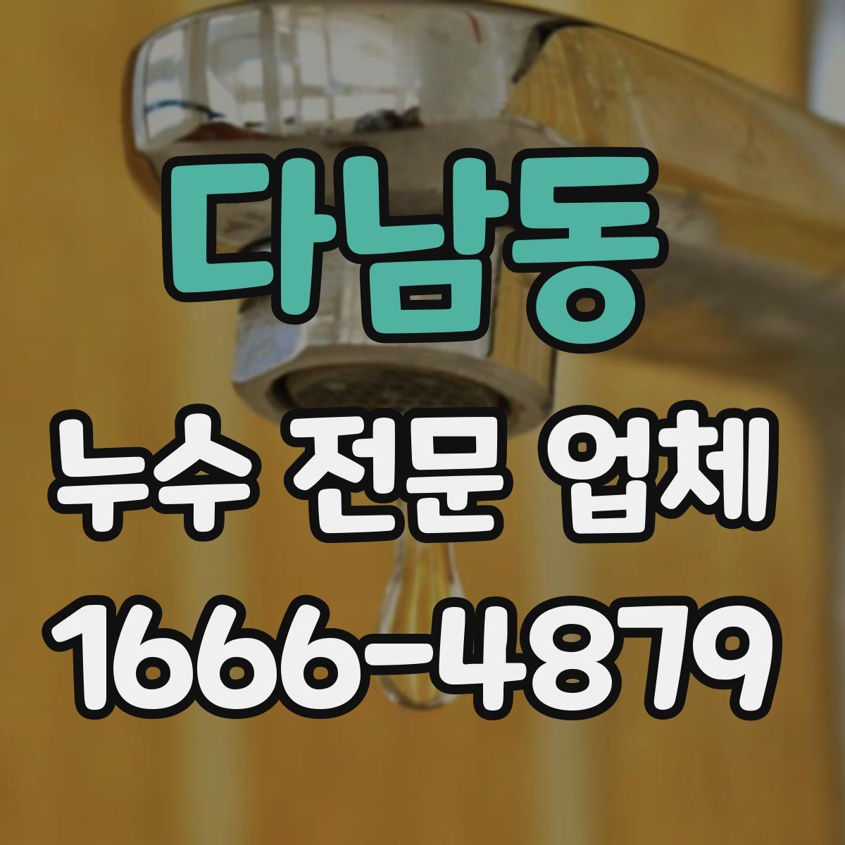 다남동 누수 전문 업체