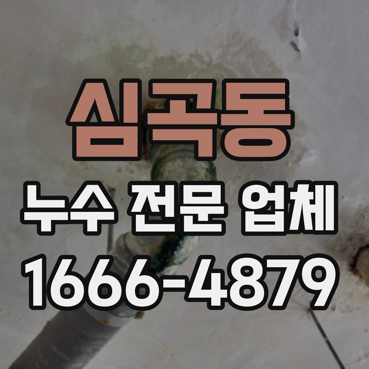 심곡동 누수 전문 업체