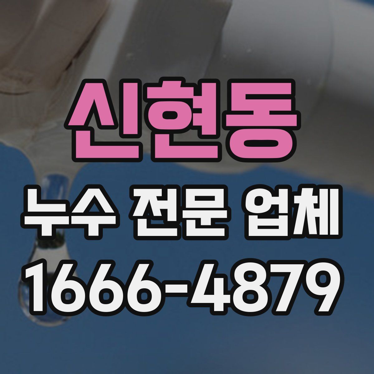 신현동 누수 전문 업체