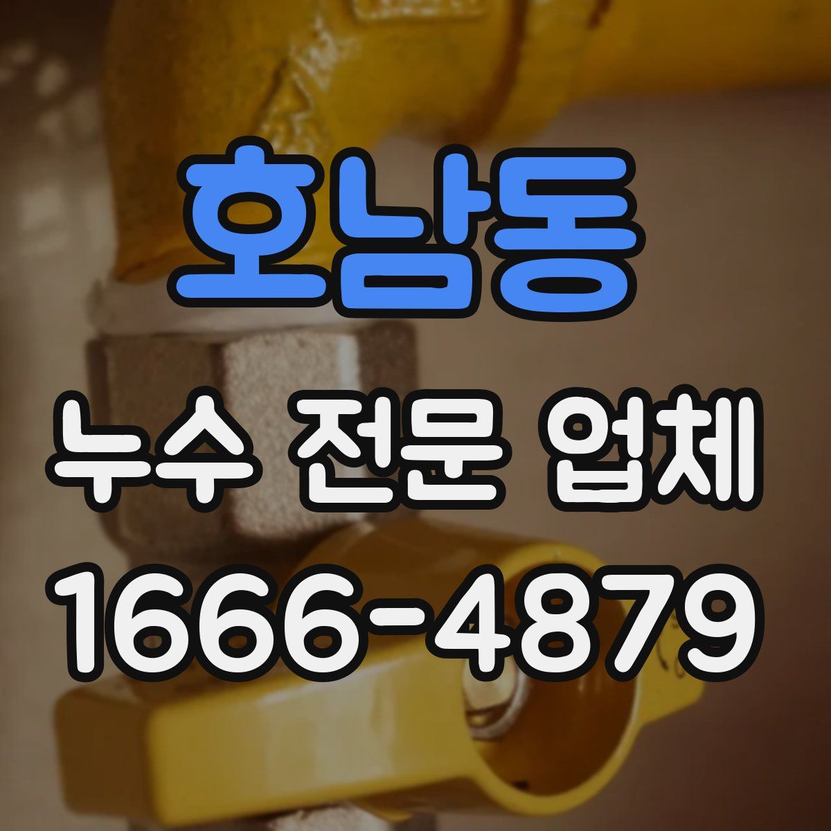 호남동 누수 전문 업체
