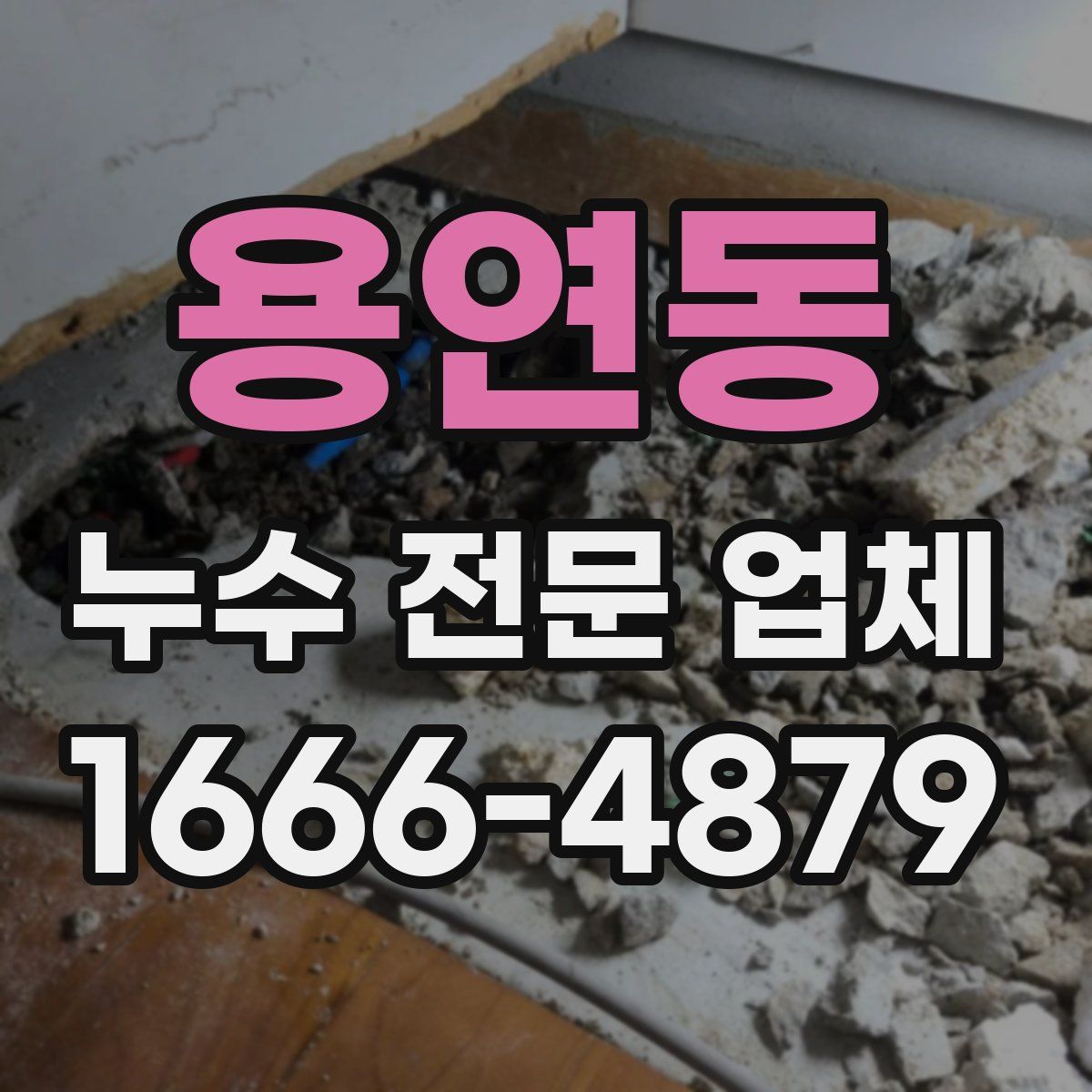 용연동 누수 전문 업체