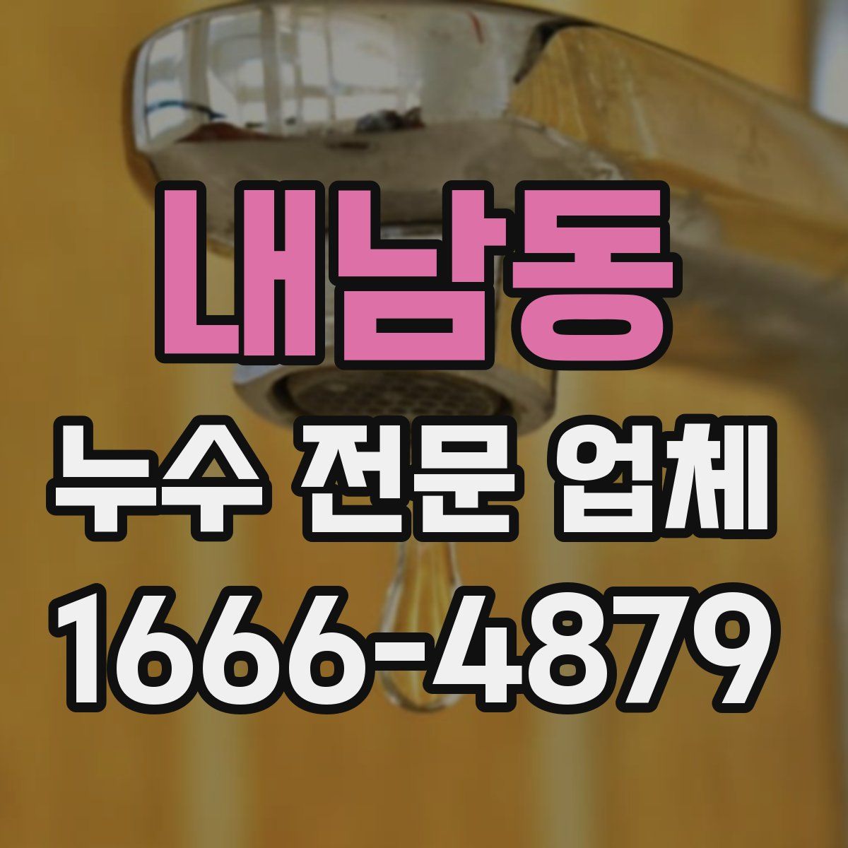 내남동 누수 전문 업체
