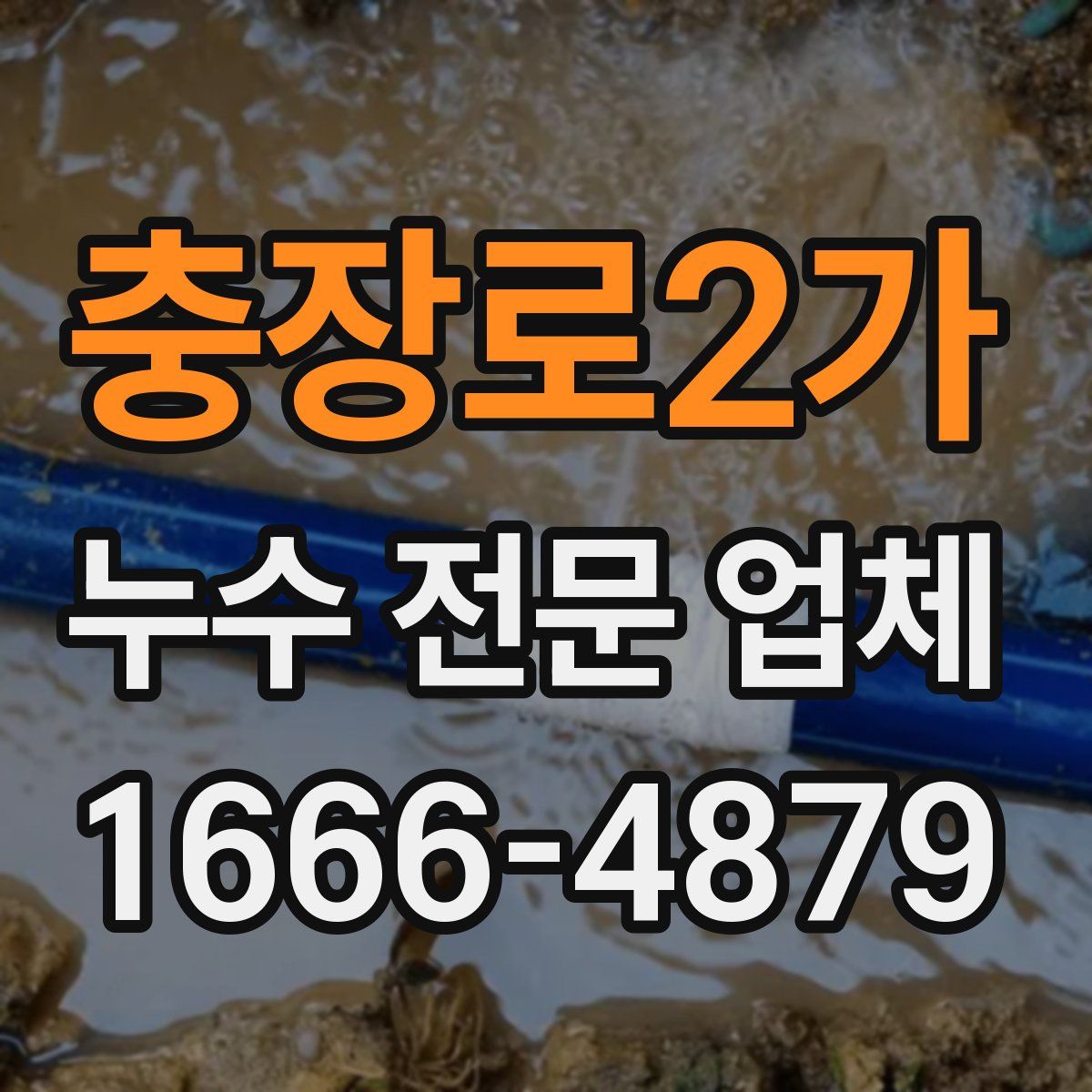 충장로2가 누수 전문 업체