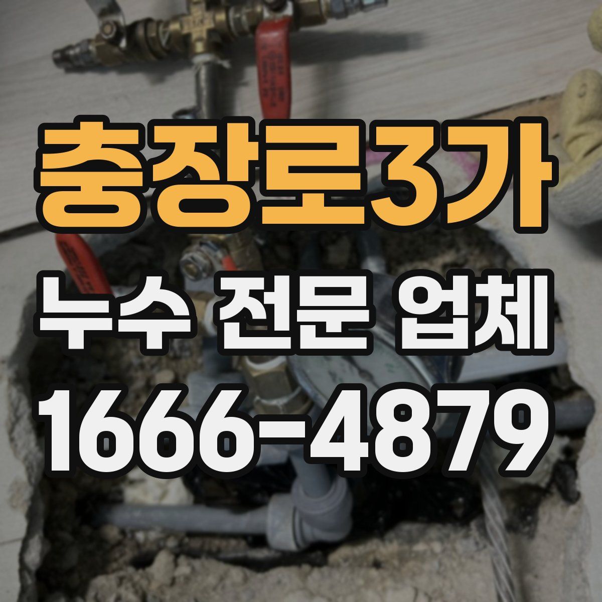 충장로3가 누수 전문 업체