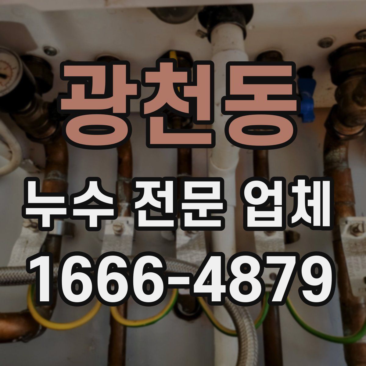 광천동 누수 전문 업체