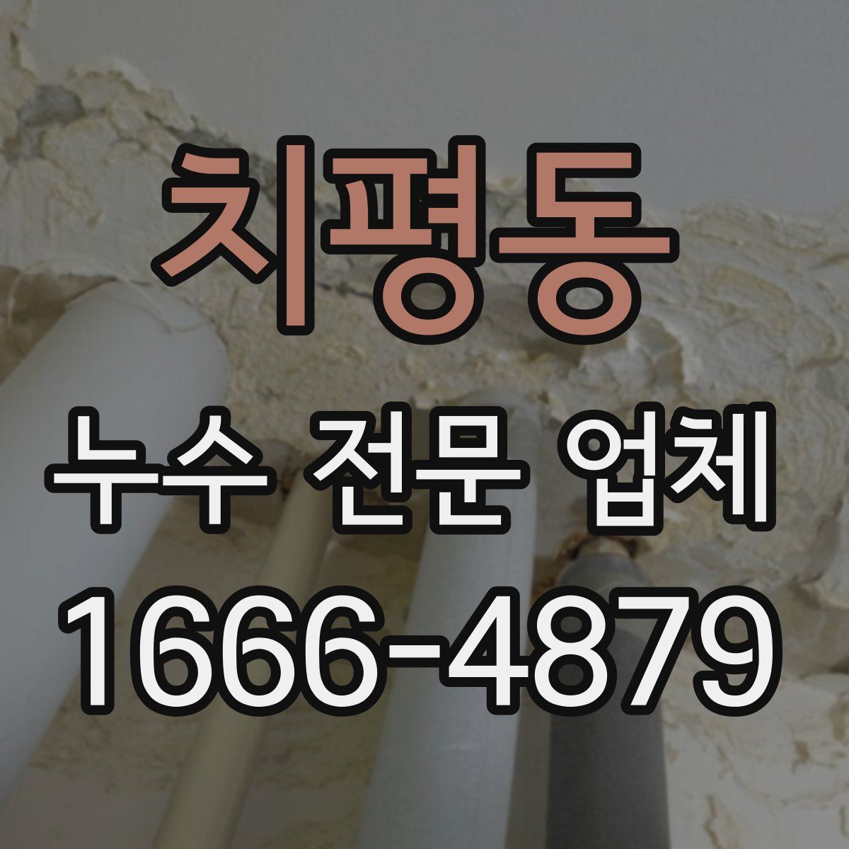 치평동 누수 전문 업체