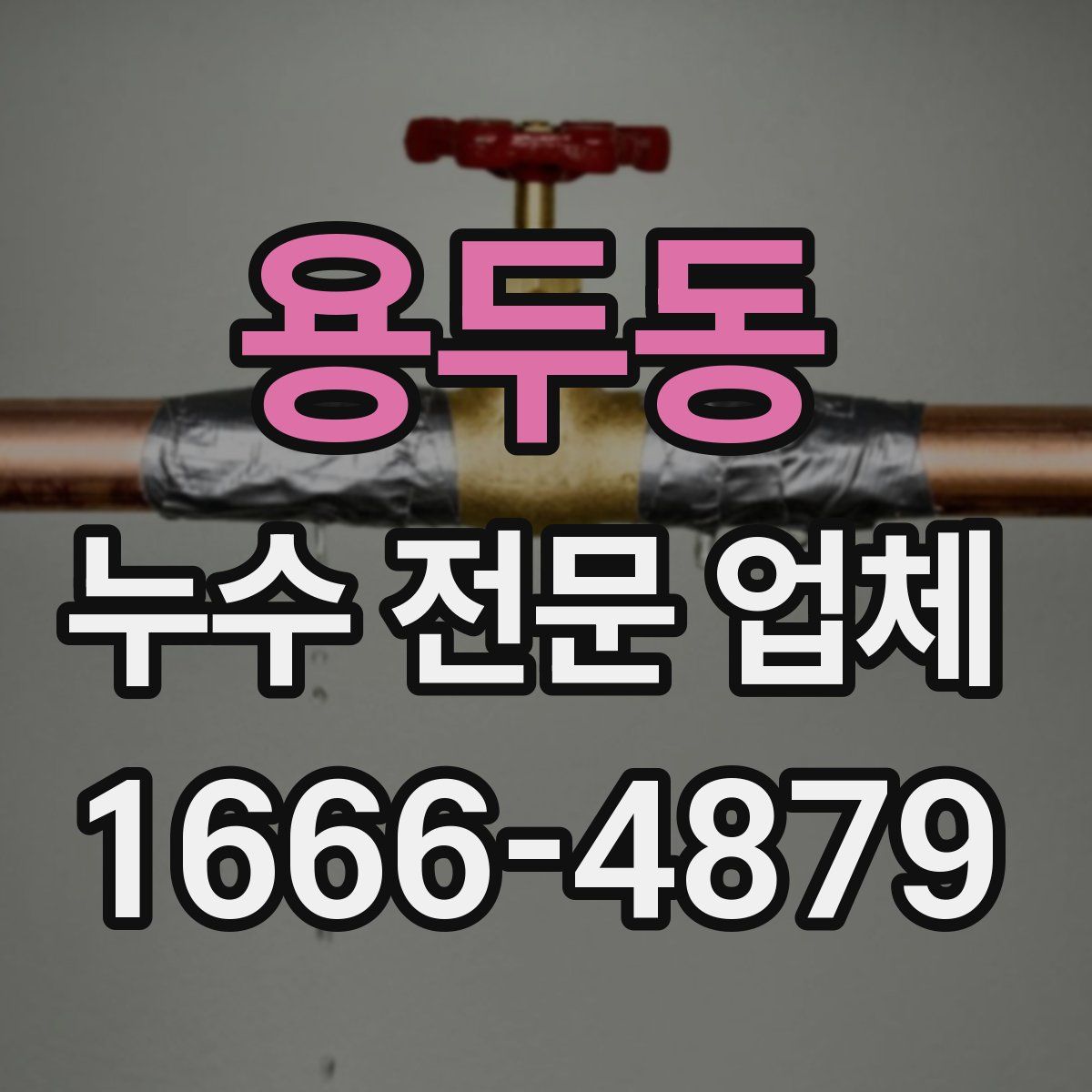 용두동 누수 전문 업체
