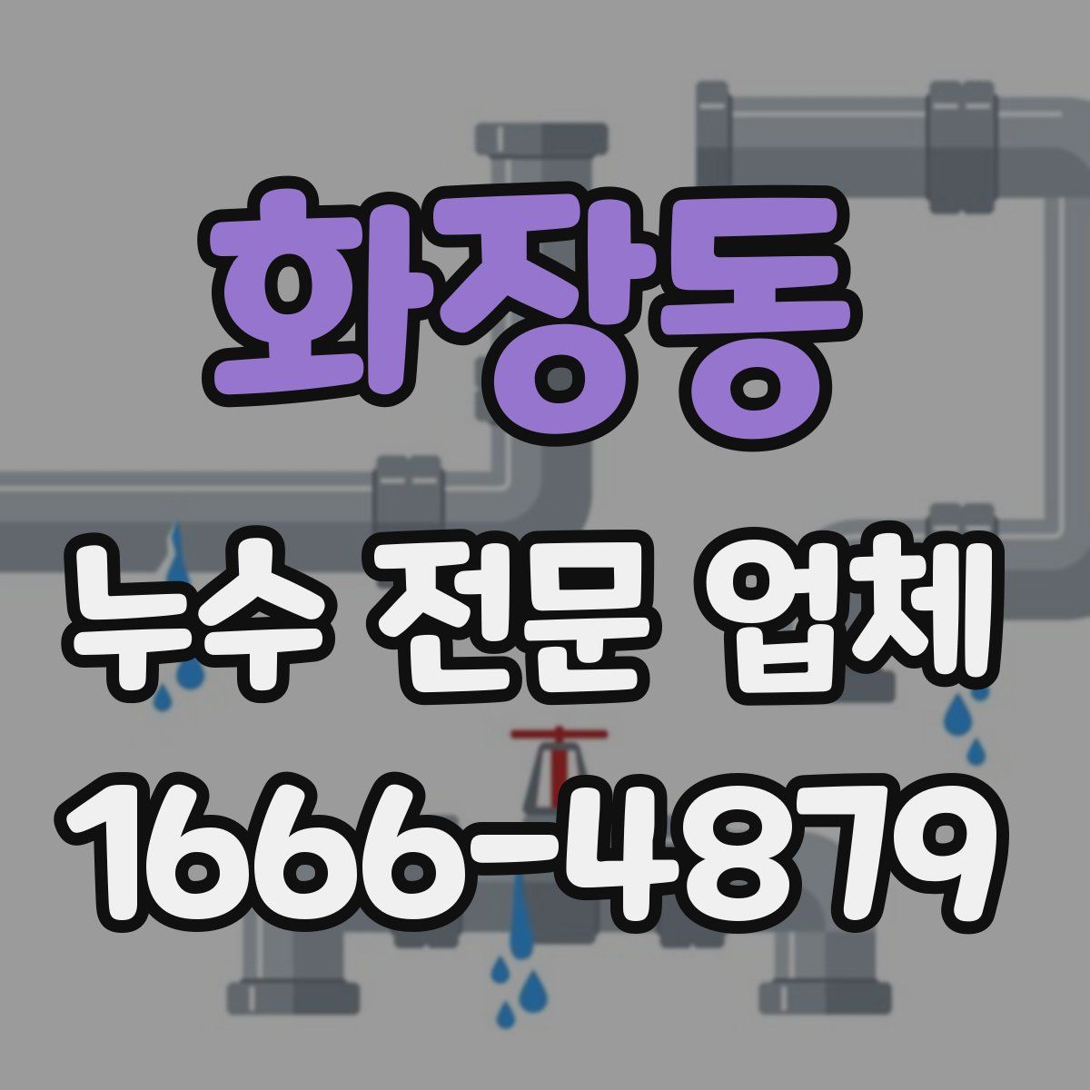 화장동 누수 전문 업체
