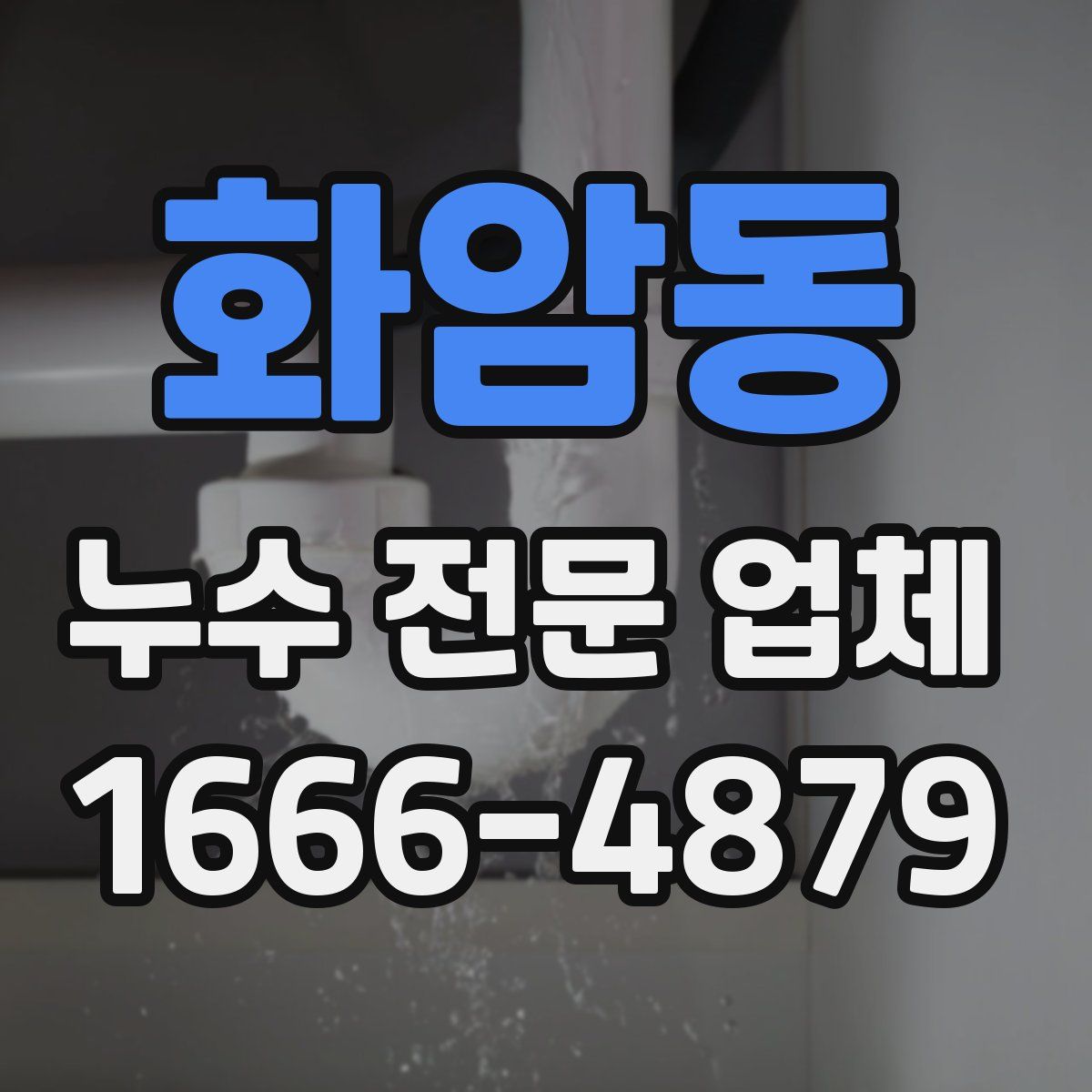 화암동 누수 전문 업체