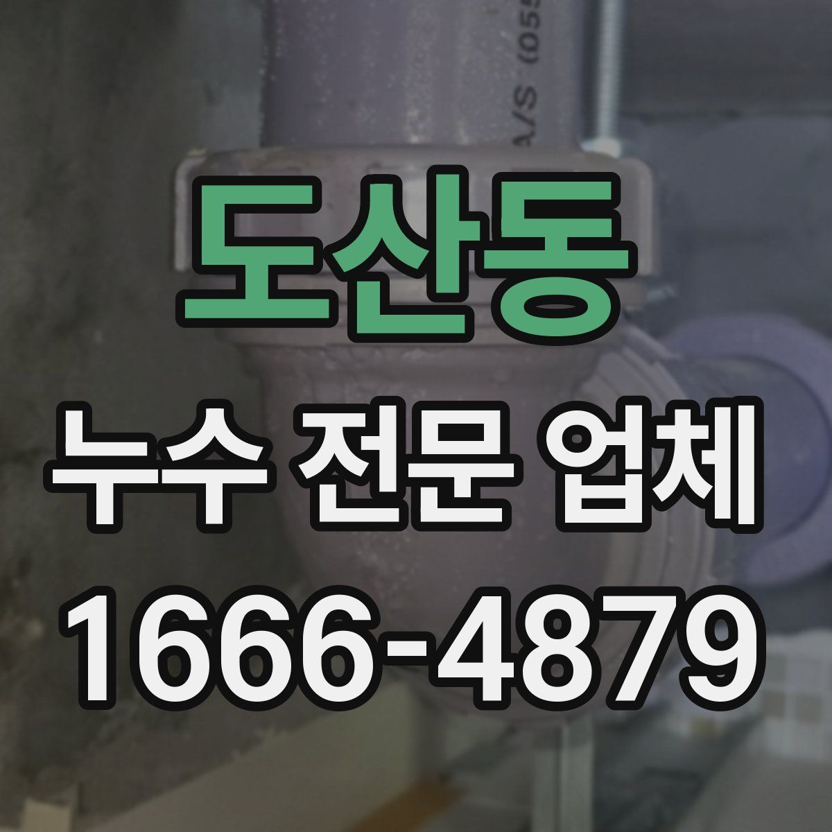 도산동 누수 전문 업체
