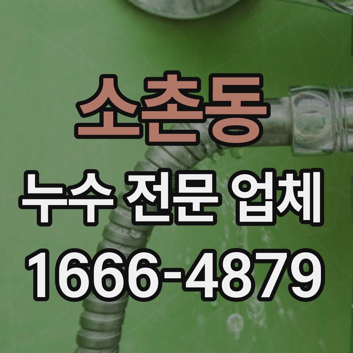 소촌동 누수 전문 업체