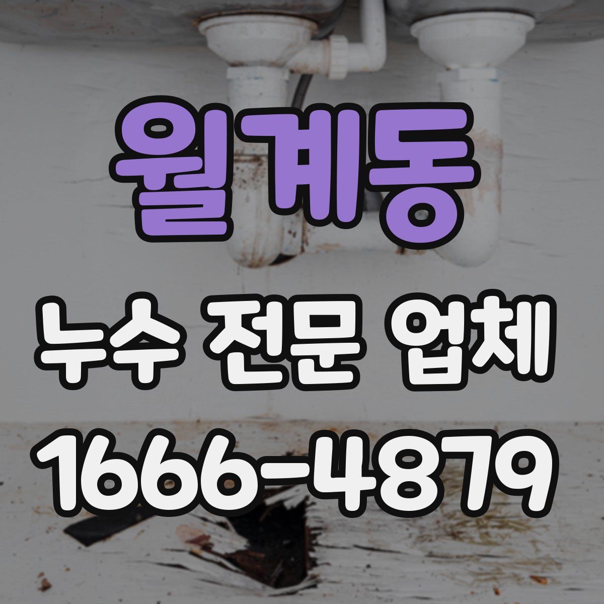 월계동 누수 전문 업체
