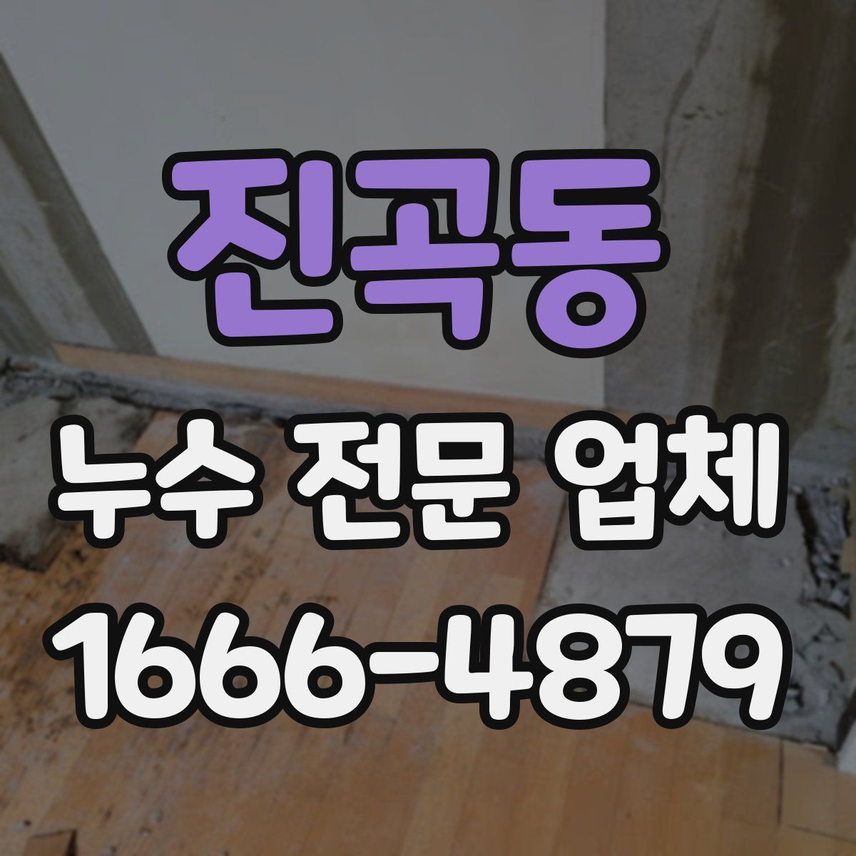 진곡동 누수 전문 업체