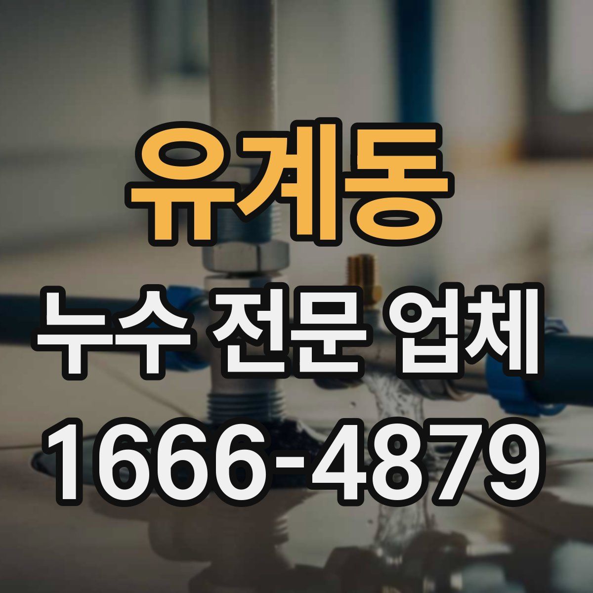 유계동 누수 전문 업체
