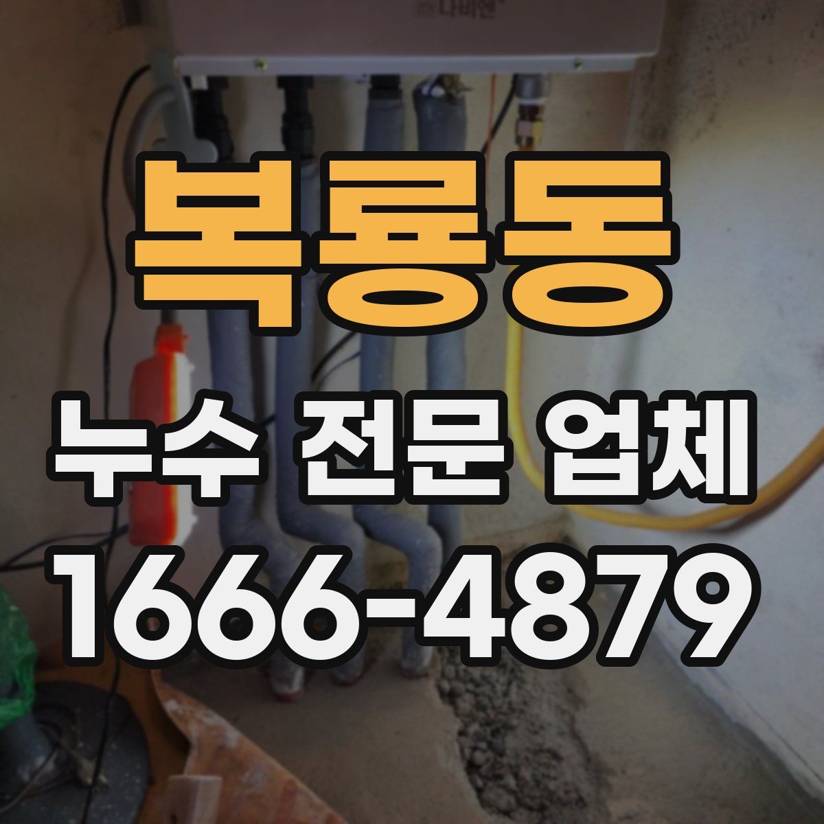 복룡동 누수 전문 업체