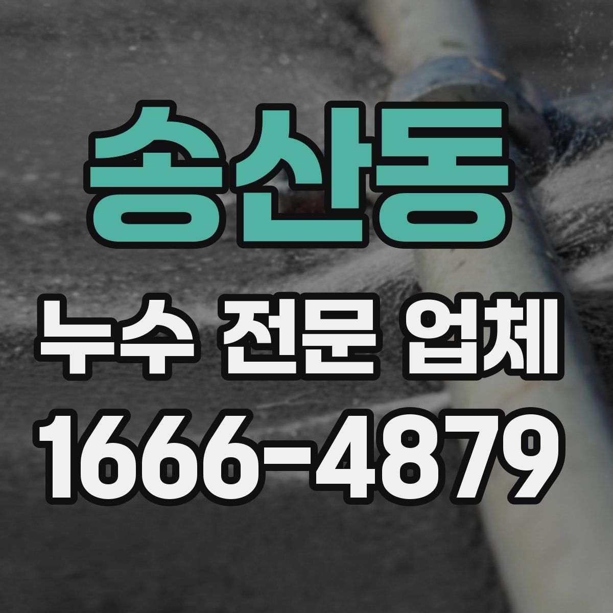 송산동 누수 전문 업체