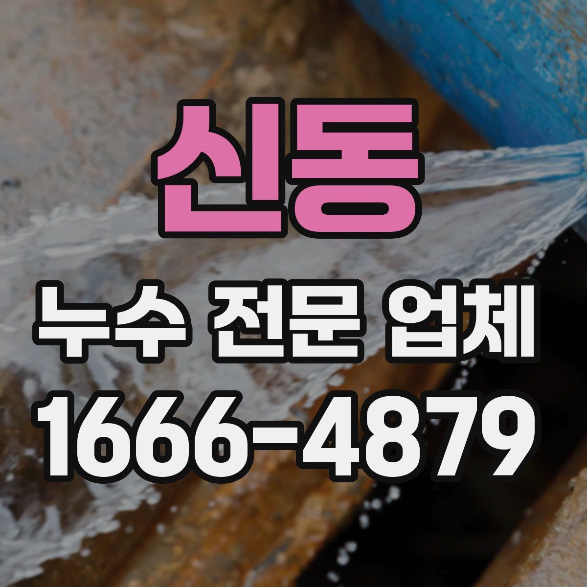 신동 누수 전문 업체
