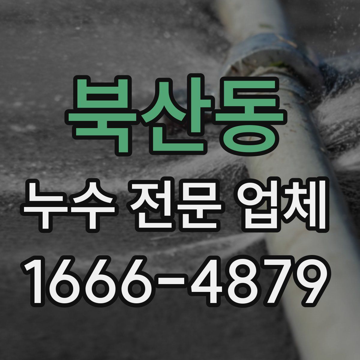 북산동 누수 전문 업체