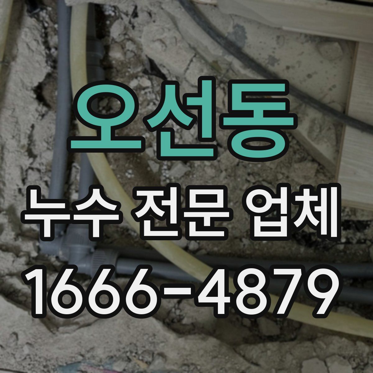 오선동 누수 전문 업체