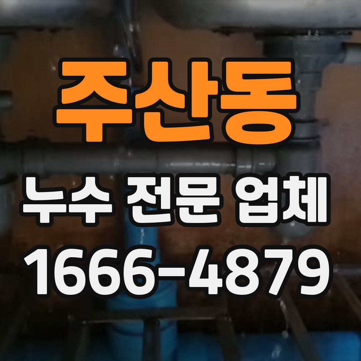 주산동 누수 전문 업체