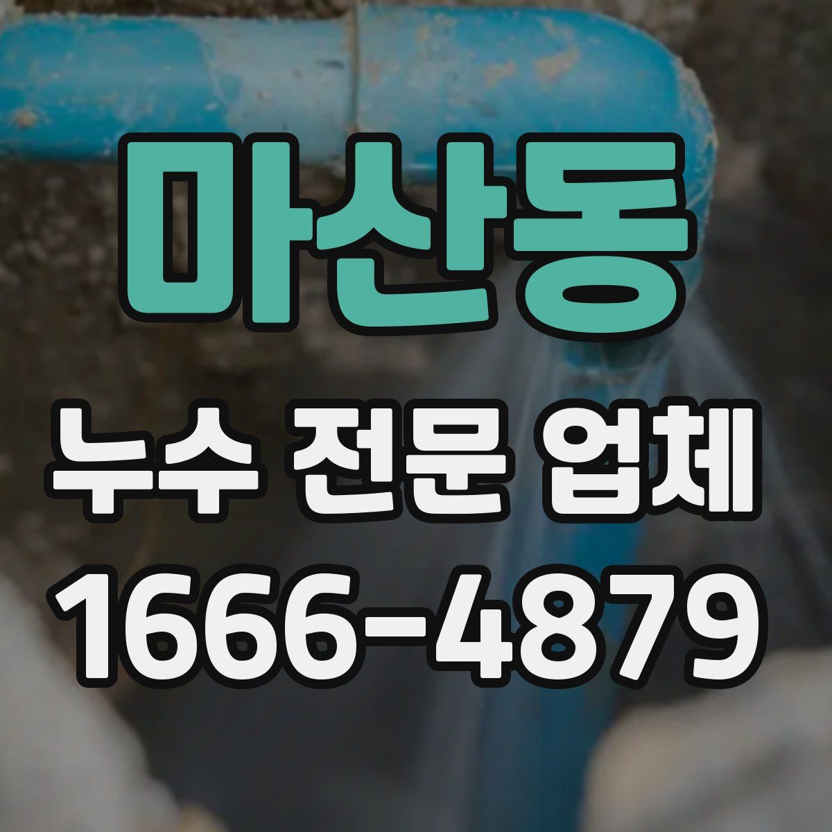 마산동 누수 전문 업체