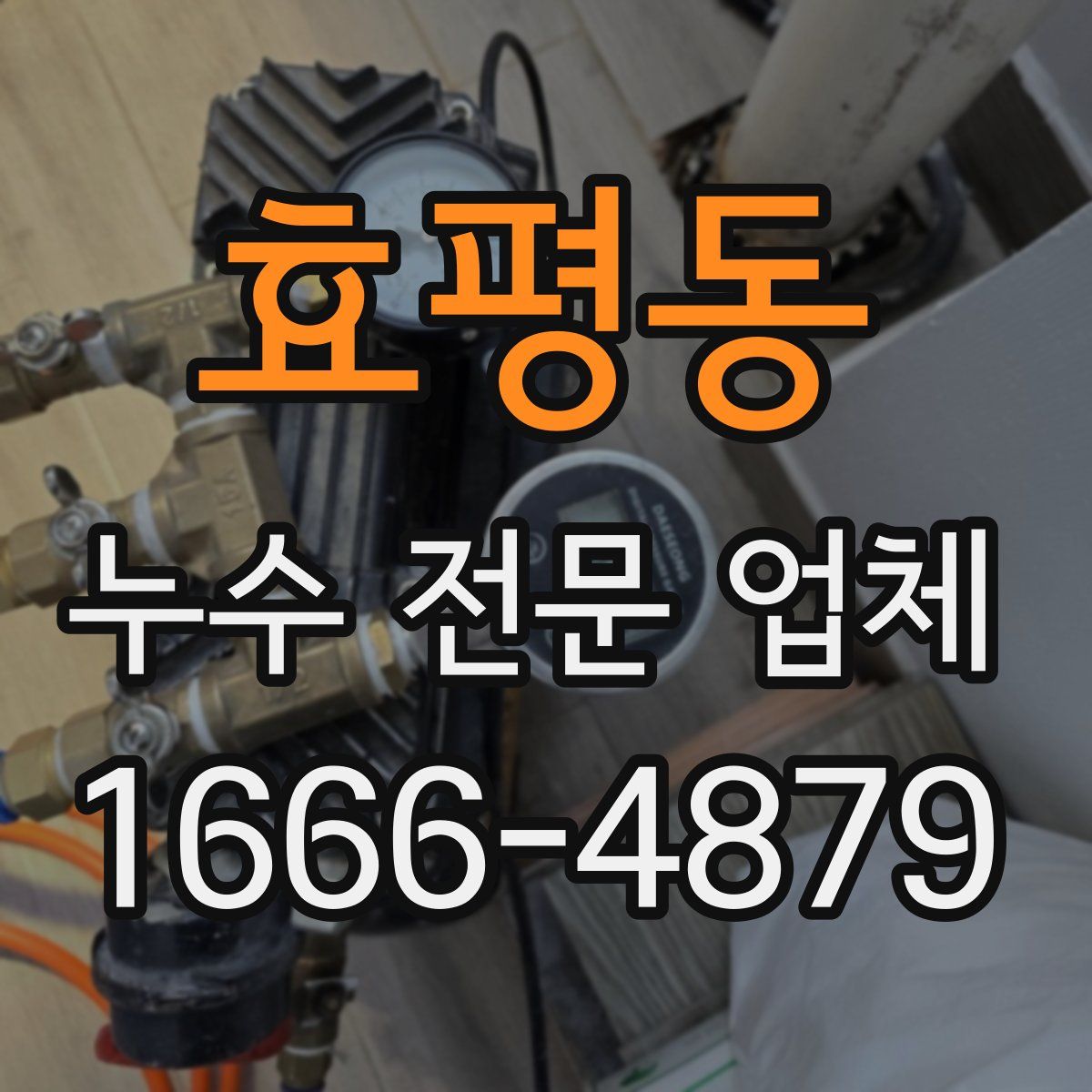 효평동 누수 전문 업체