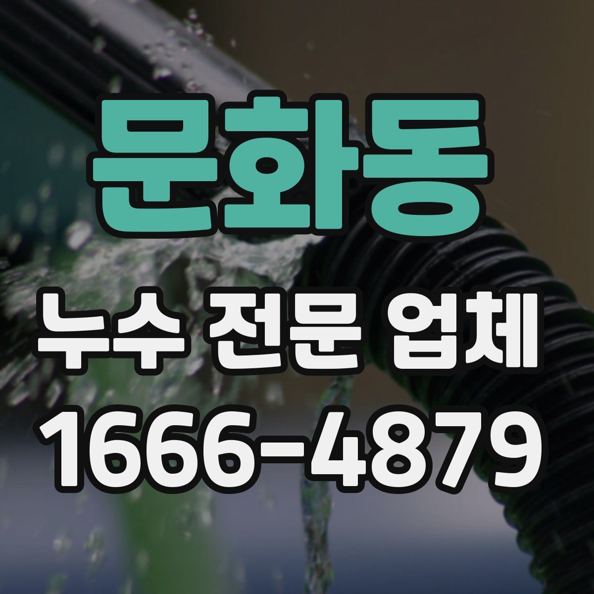 문화동 누수 전문 업체