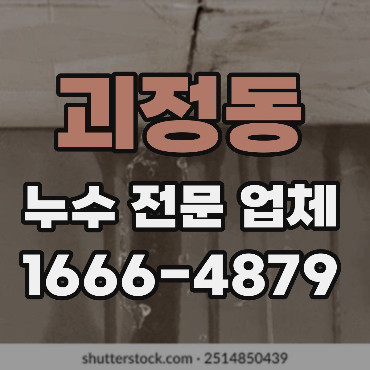 괴정동 누수 전문 업체