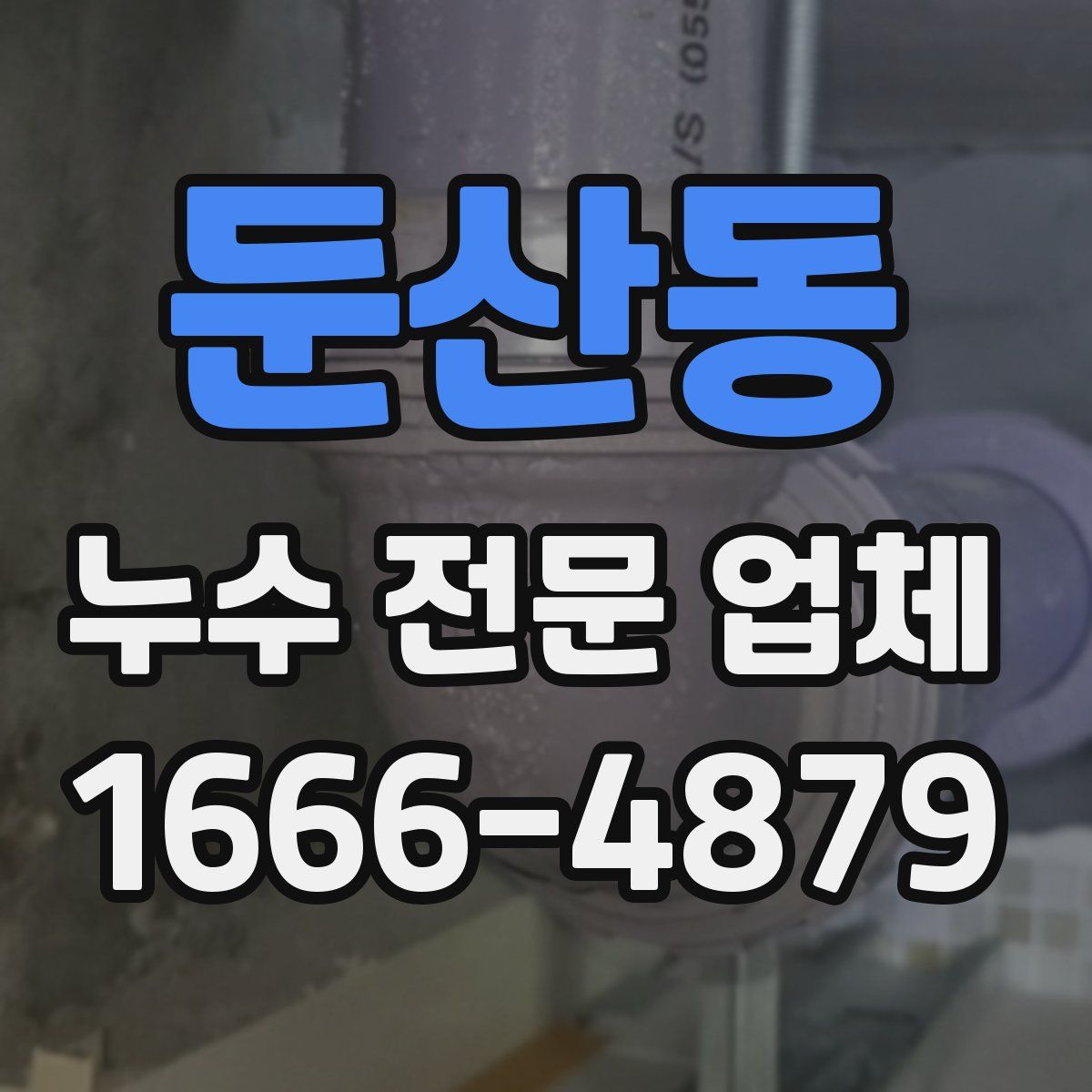 둔산동 누수 전문 업체