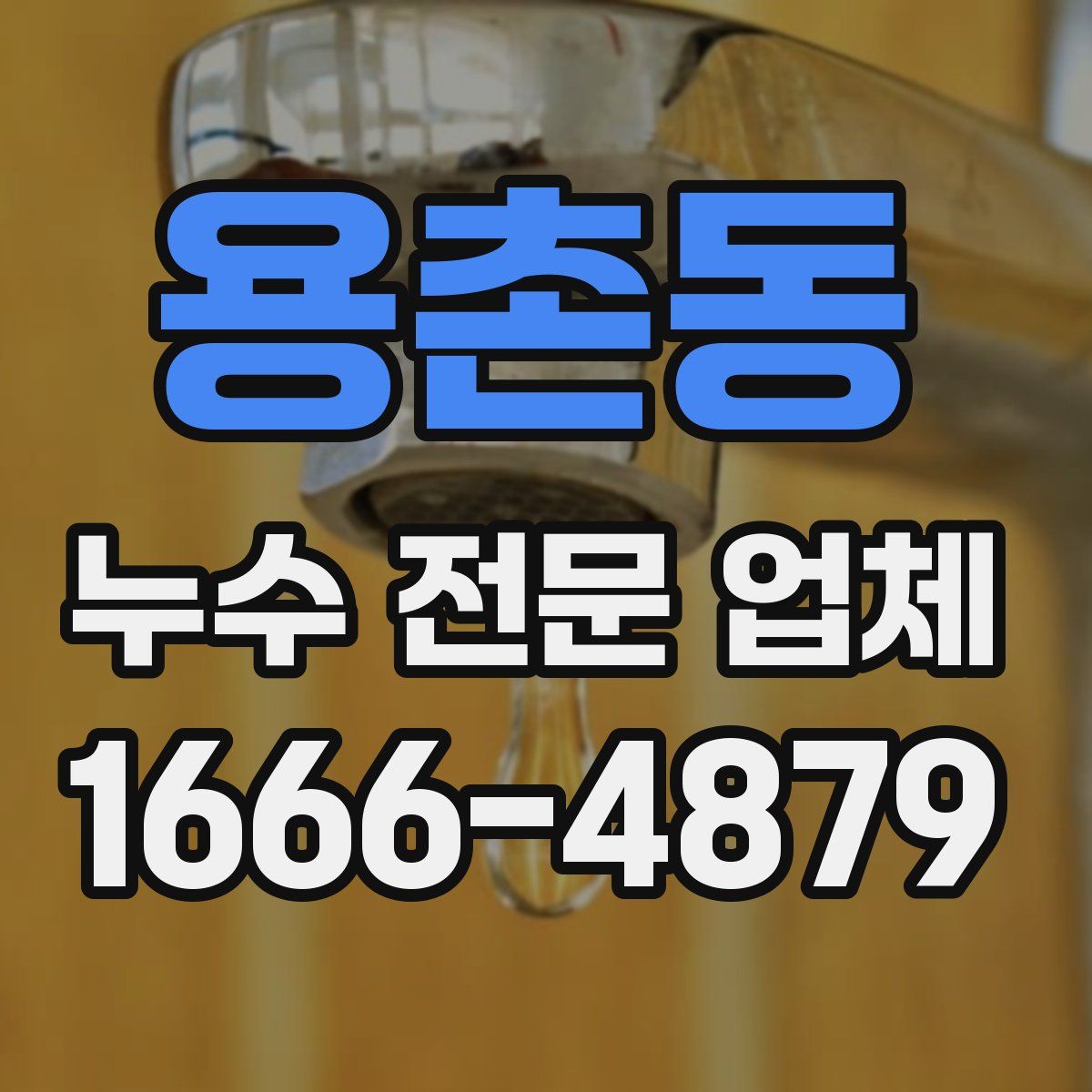 용촌동 누수 전문 업체