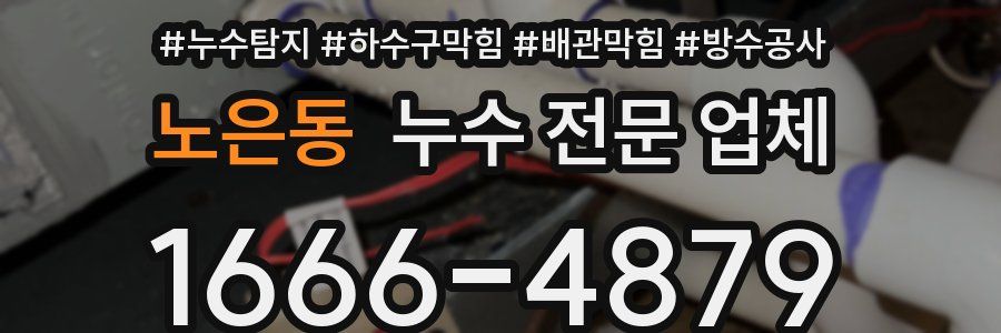 노은동 누수 전문 업체