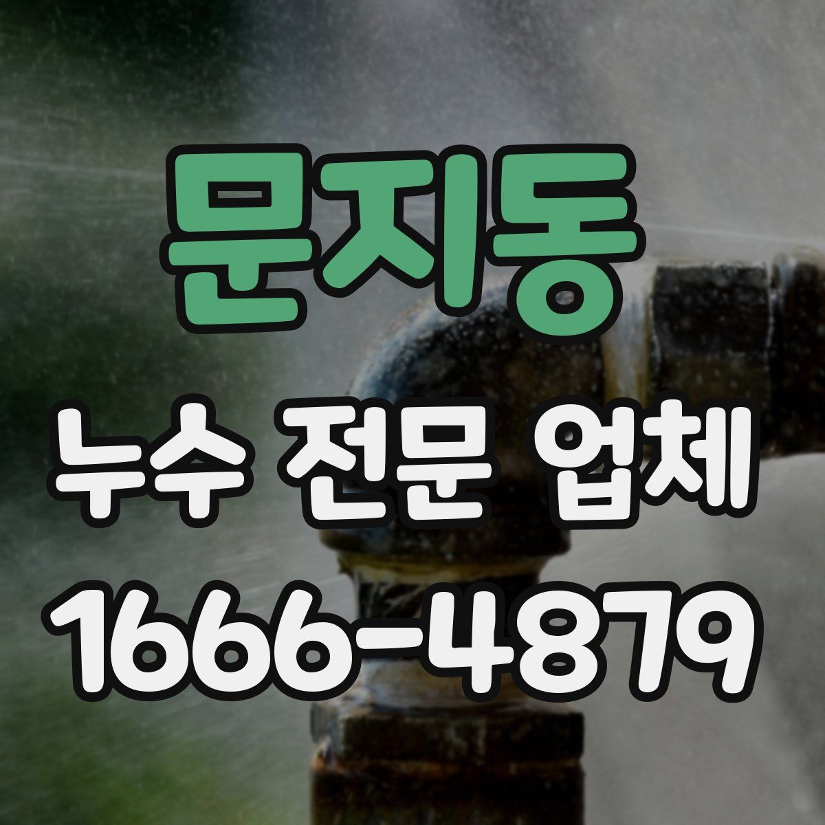 문지동 누수 전문 업체