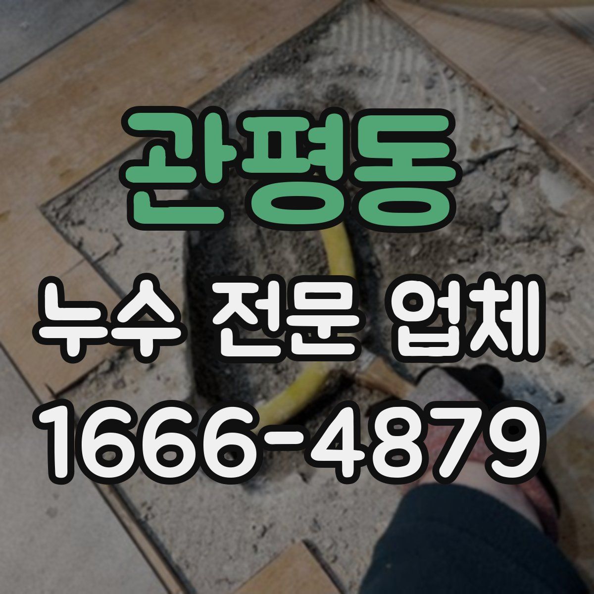 관평동 누수 전문 업체