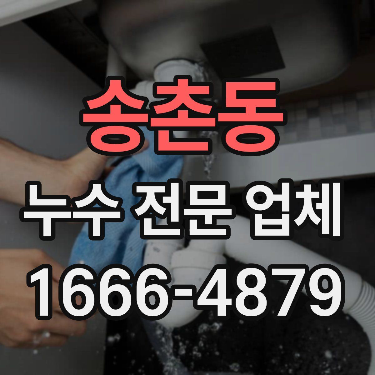 송촌동 누수 전문 업체
