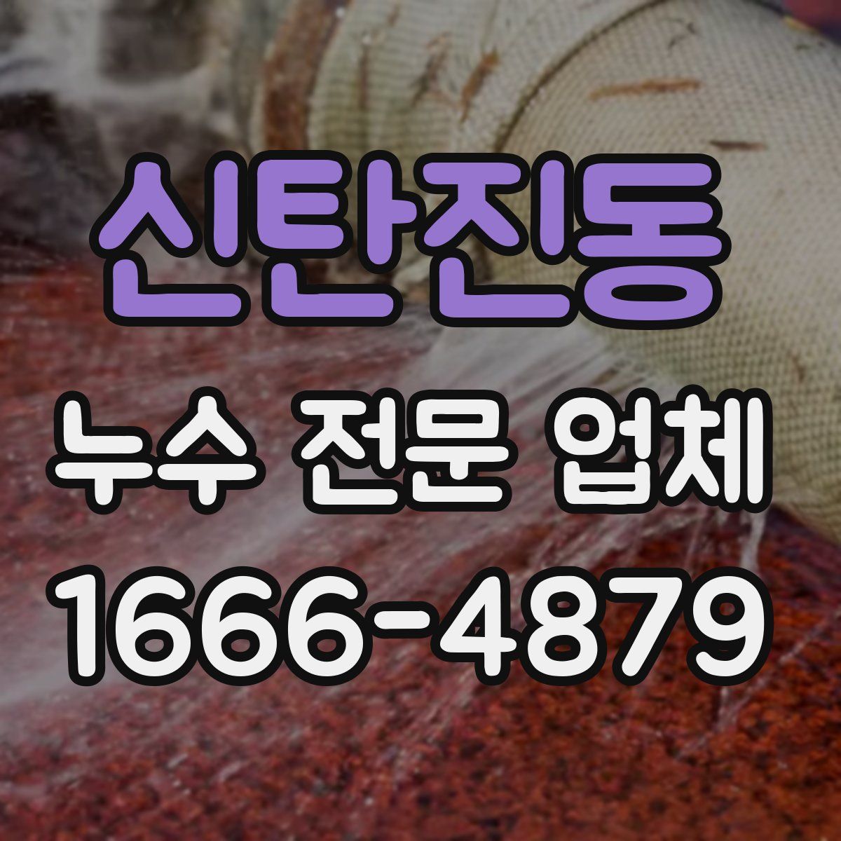 신탄진동 누수 전문 업체