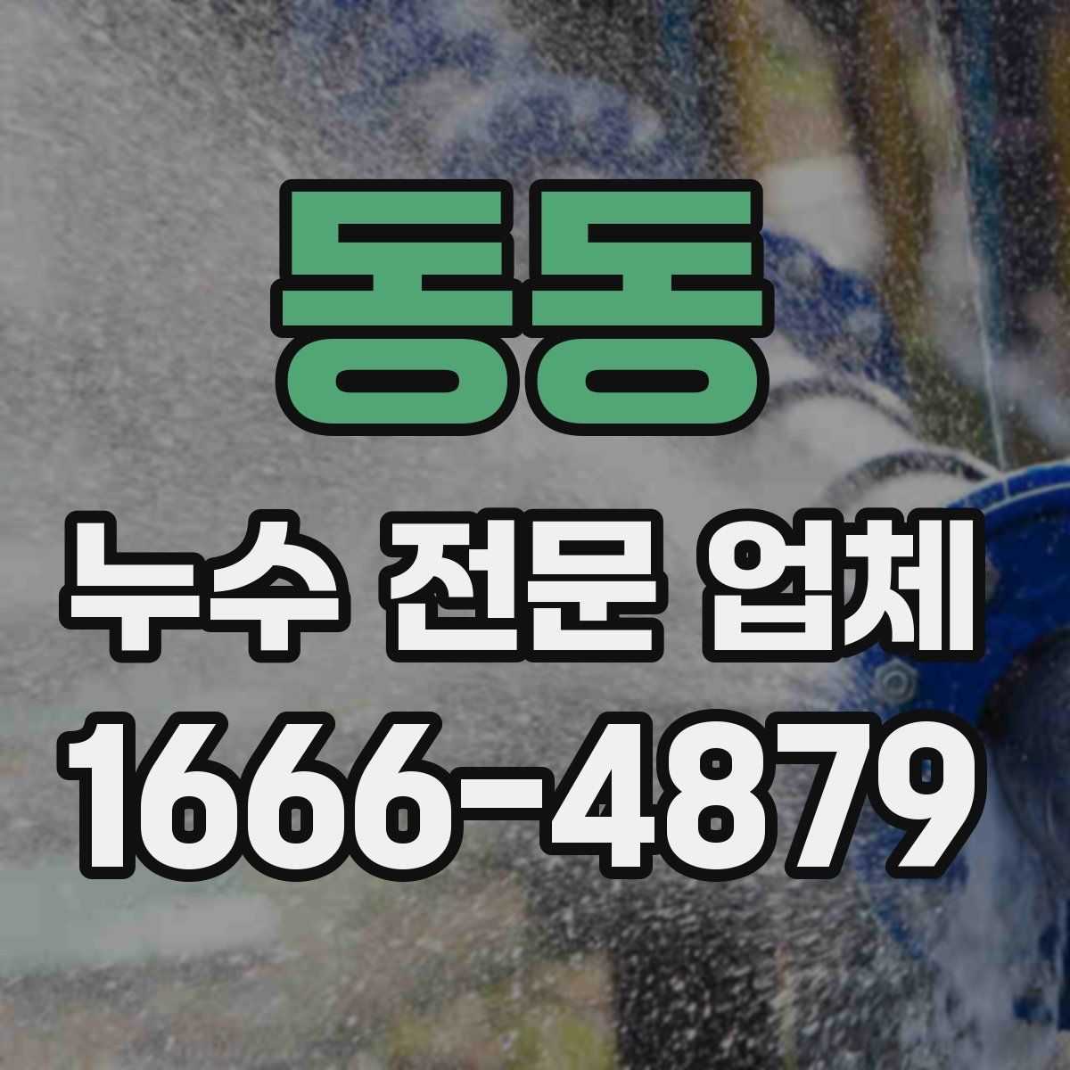 동동 누수 전문 업체