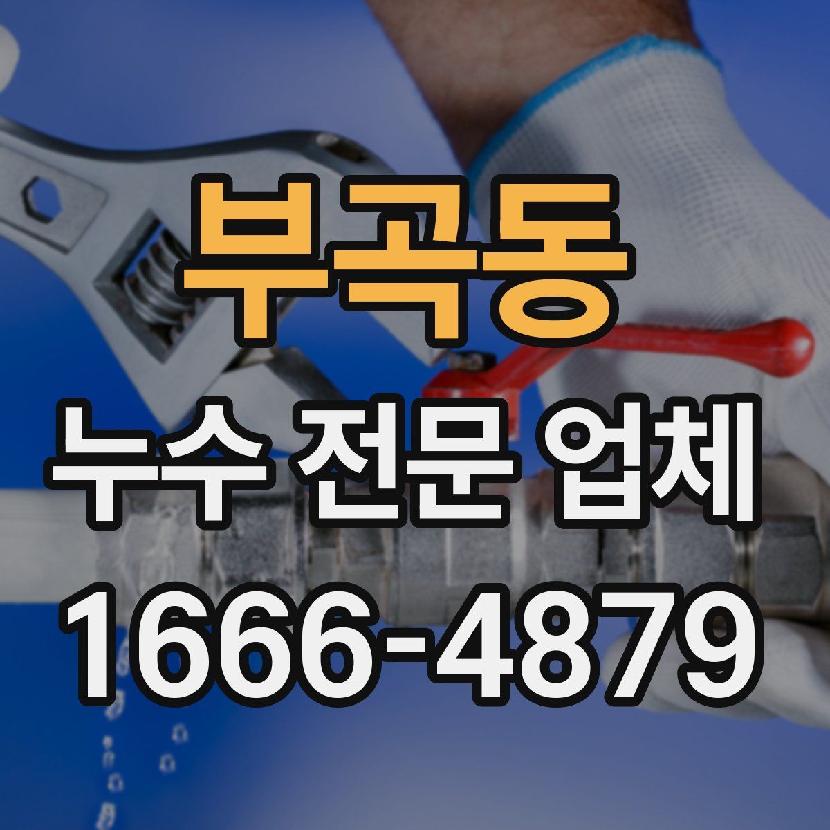 부곡동 누수 전문 업체