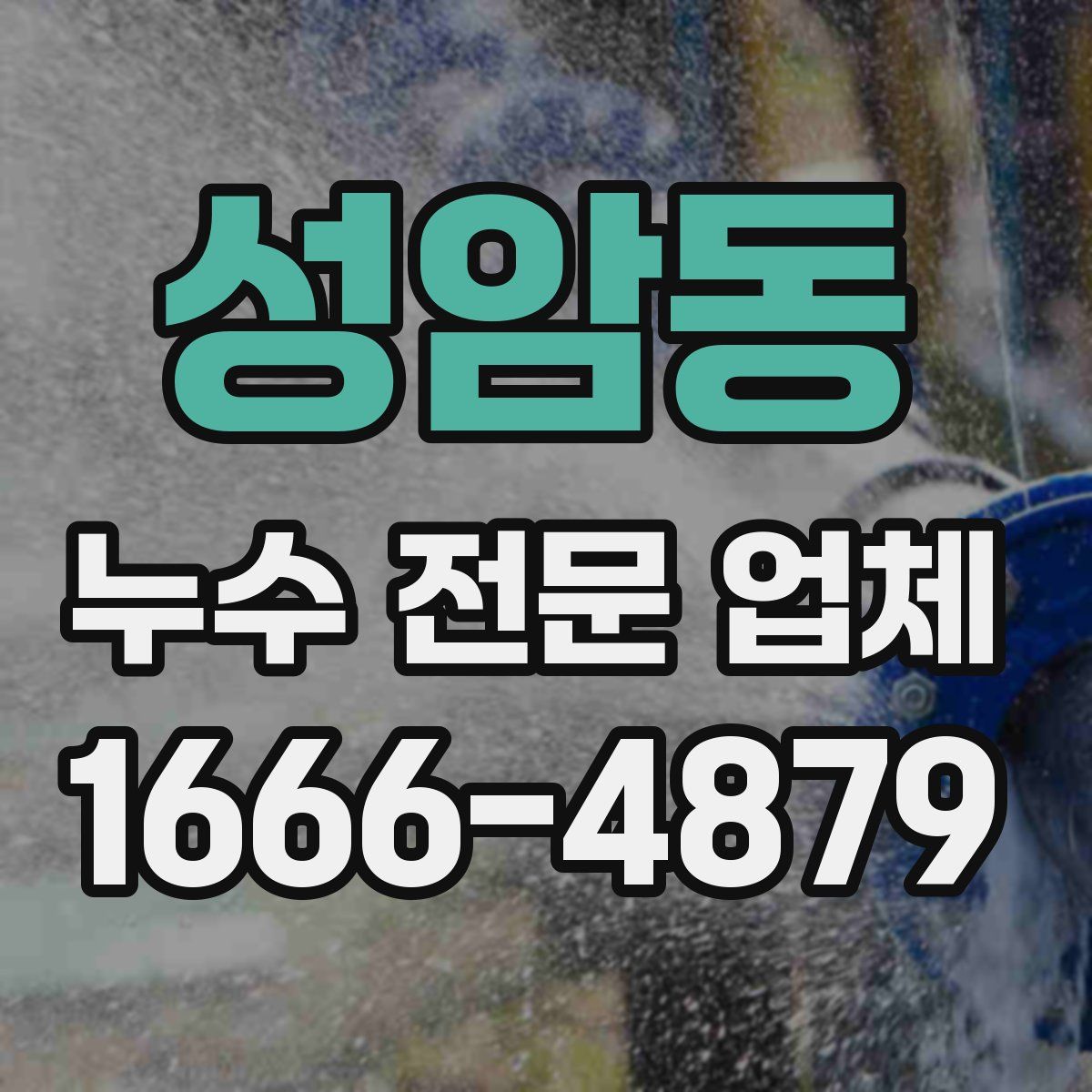 성암동 누수 전문 업체