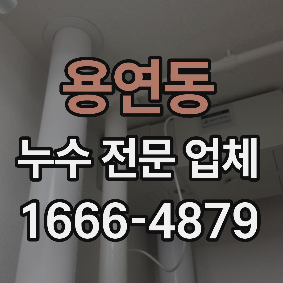 용연동 누수 전문 업체
