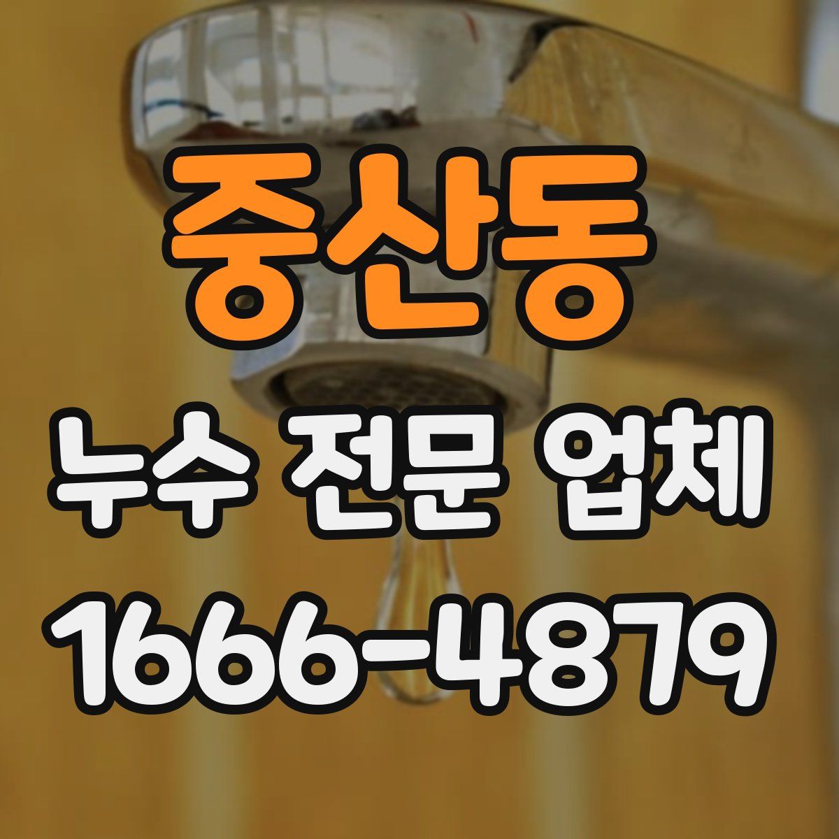 중산동 누수 전문 업체