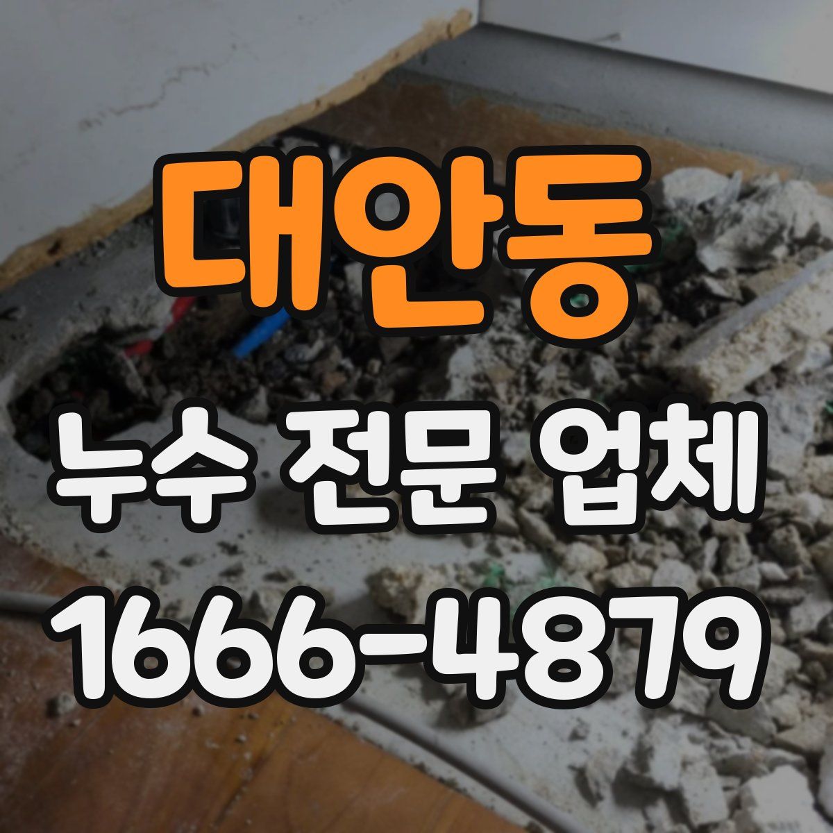 대안동 누수 전문 업체
