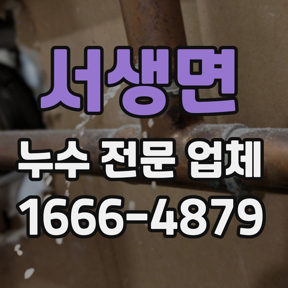 서생면 누수 전문 업체