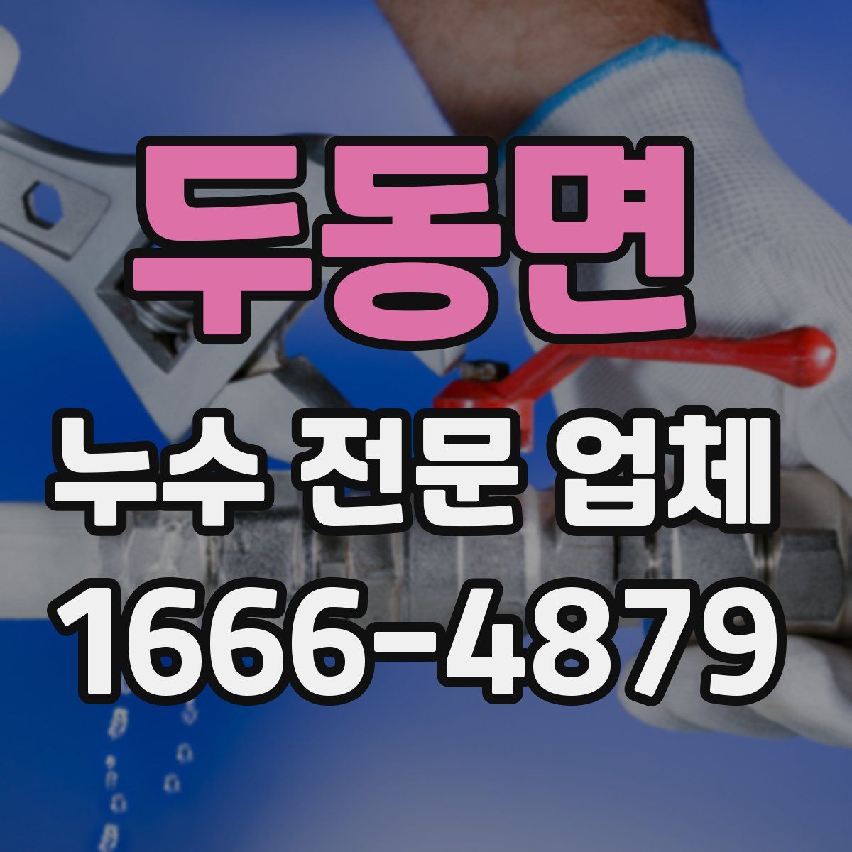 두동면 누수 전문 업체