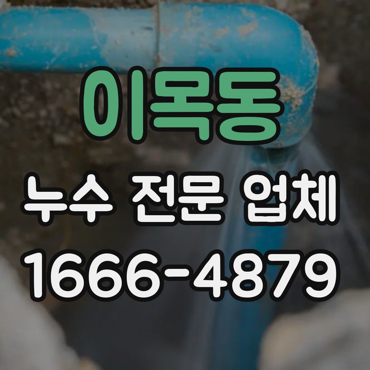 이목동 누수 전문 업체